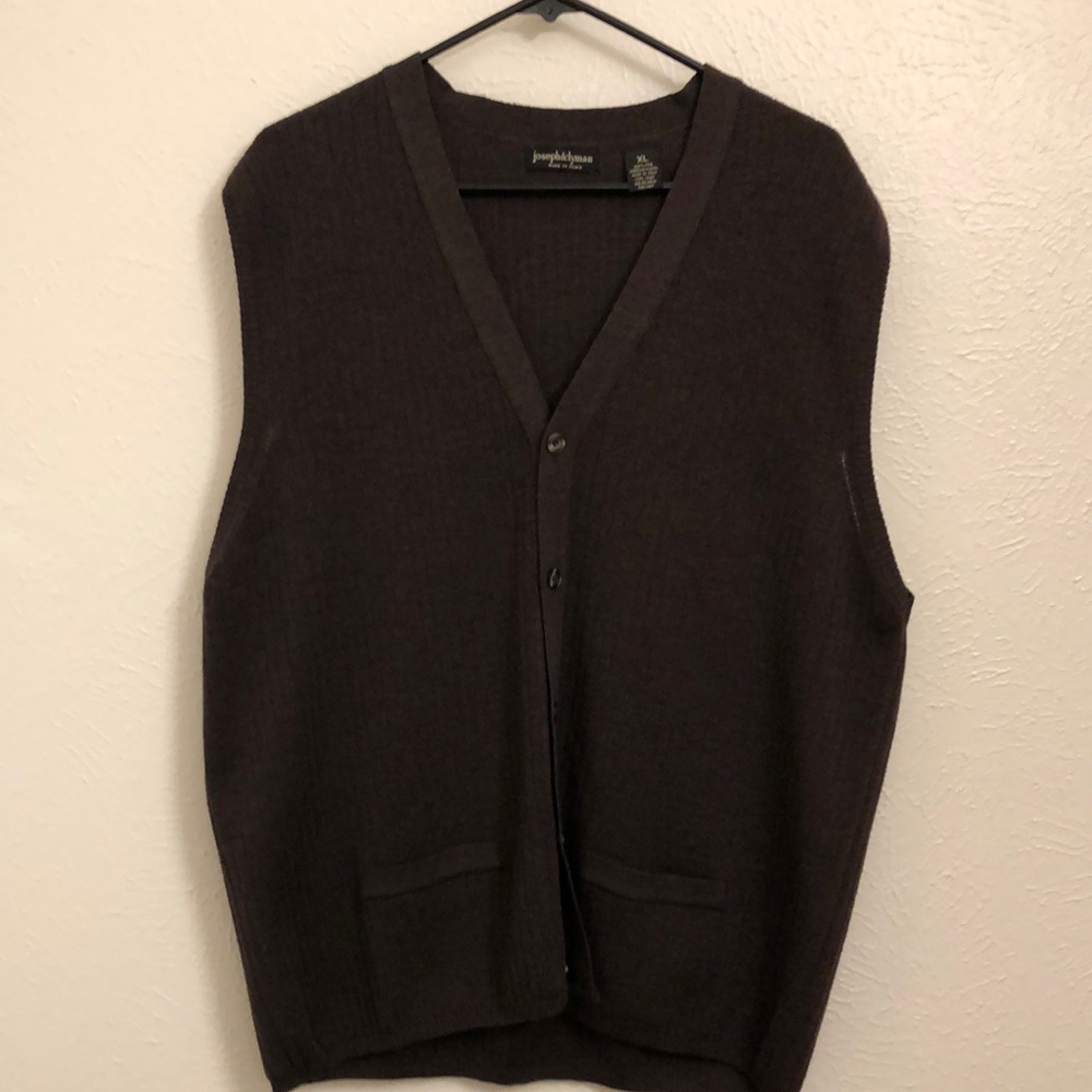 Men’s extra large Joseph&lyman vest brown